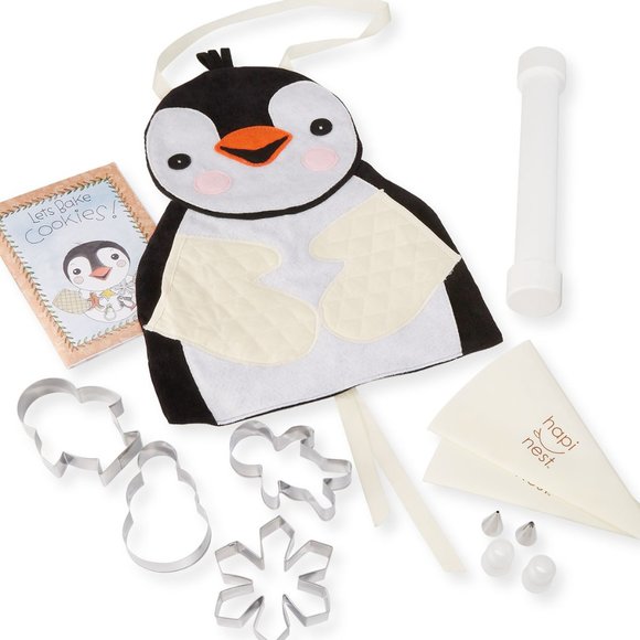 HAPINEST Penguin Baking Set Learning Fun New in Box Gift Ready